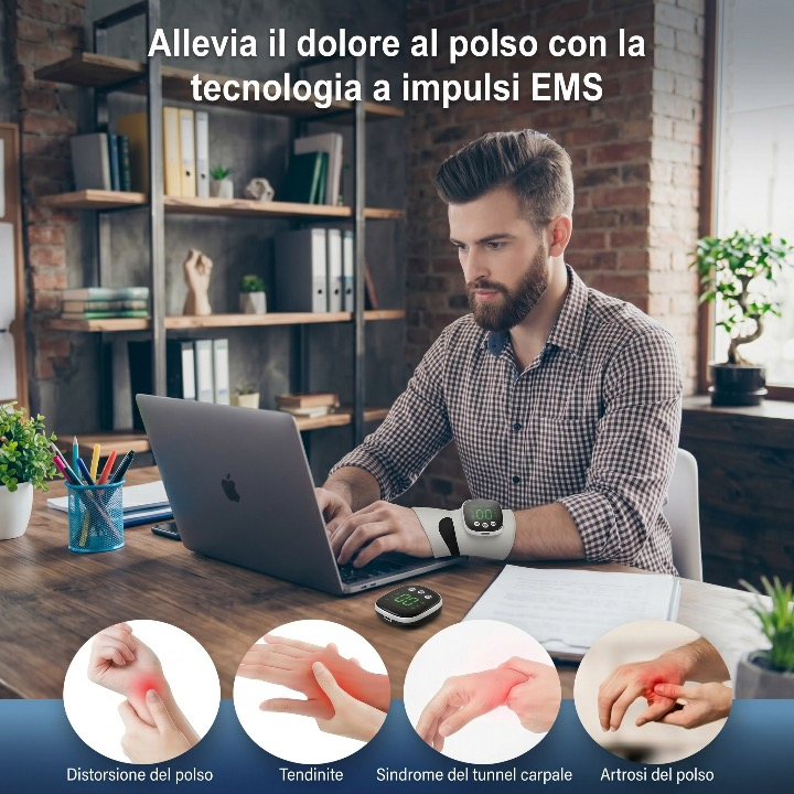 PolsoSano™ VibePrecision 29 – Massaggiatore Professionale a Compressione Vibrante